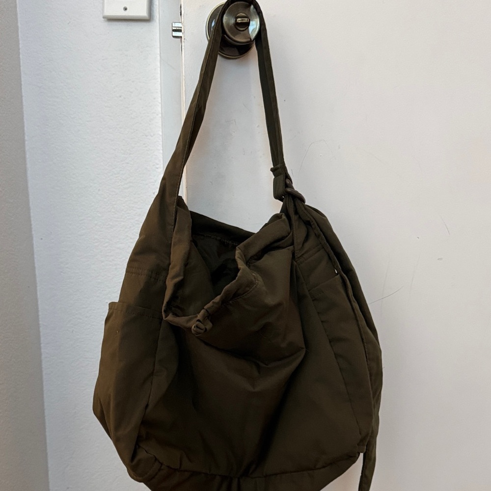 Uniqlo Olive Green Tote